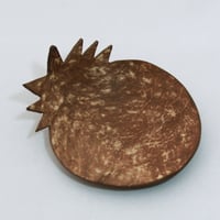 C698 ココナッツ 小皿 パイナップル　直径11.5 x 高さ4.2 cm