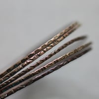 E837 真鍮バングル ５個　18cm