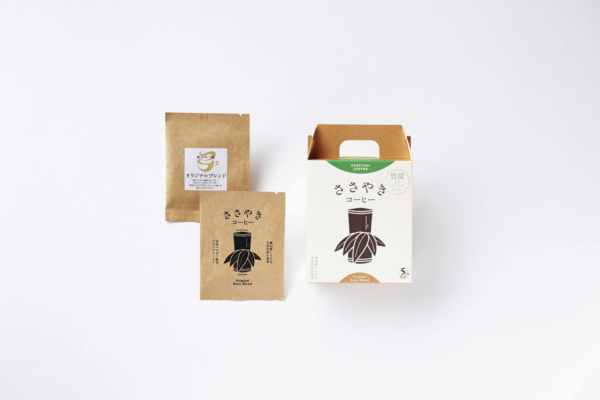 ささやきコーヒー飲み比べBOX （ささやきコーヒー×5p＋飲み比べ用