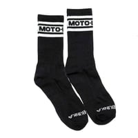 MOTO-BUNKA - Classic Logo Premium Socks Black