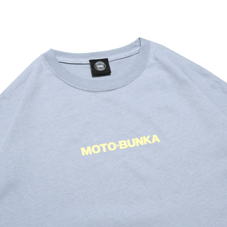 MOTO-BUNKA - JBM T-Shirt/Earth Blue-Dusty Gold