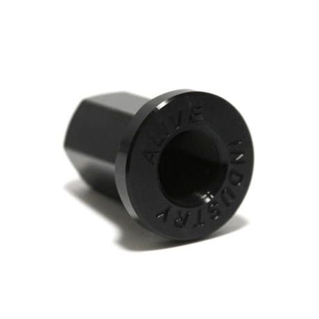 ALIVE INDUSTRY CAP NUT BLACK クロモリ製