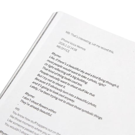 MOTO-BUNKA MAGAZINE - Issue 00/Rhyme. Photo Issue