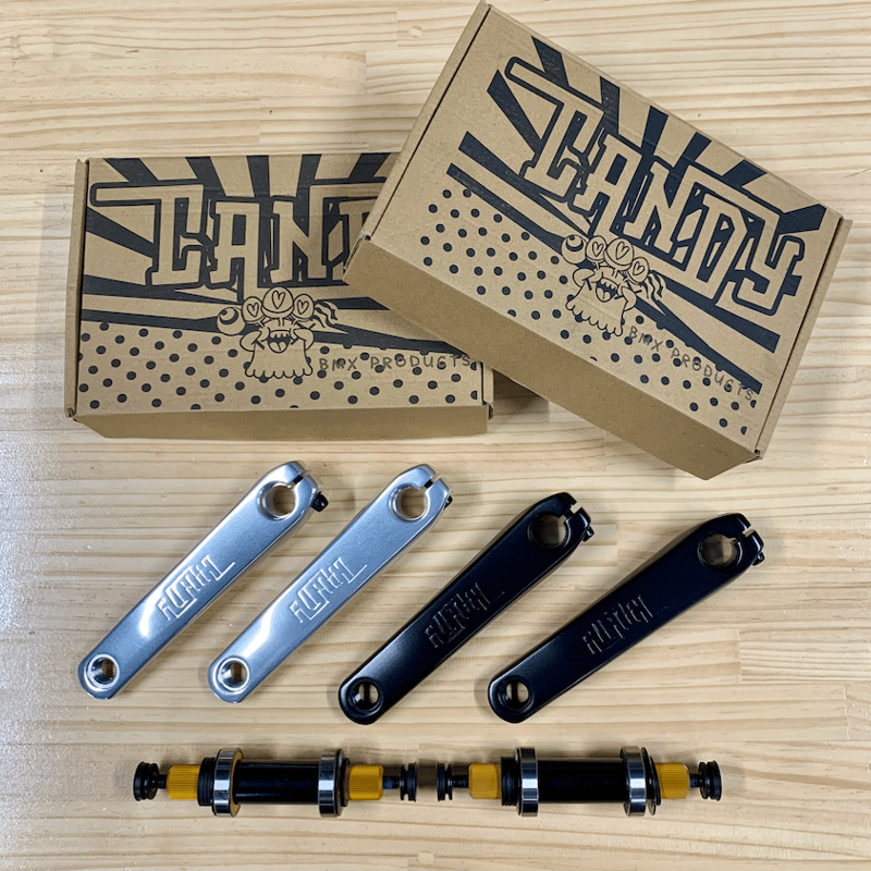 BMX FEDERAL クランク クロムメッキ24mm Federal Vice 2 24mm Cranks - Chrome | BMX