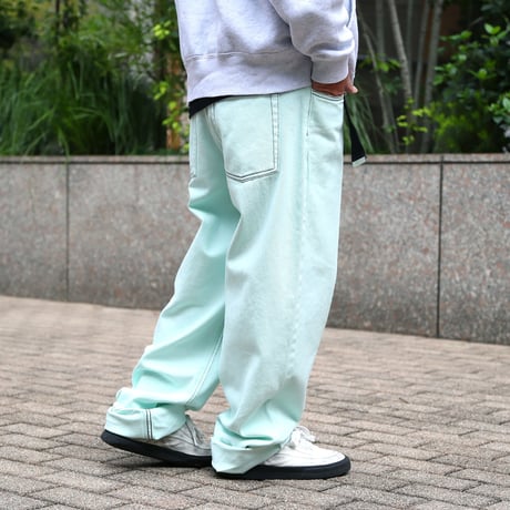 Heavies Jeans Mint White
