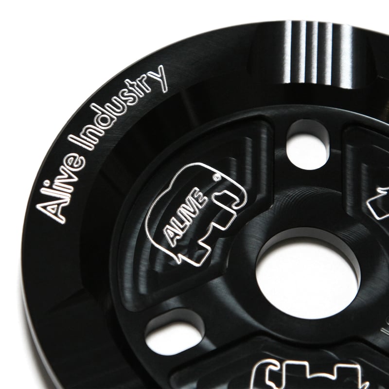 ALIVE x FTL GUARD SPROCKET V2 25T | CRANK WEB S ALIVE x FTL GUARD SPROCKET V2 25T | CRANK WEB S
