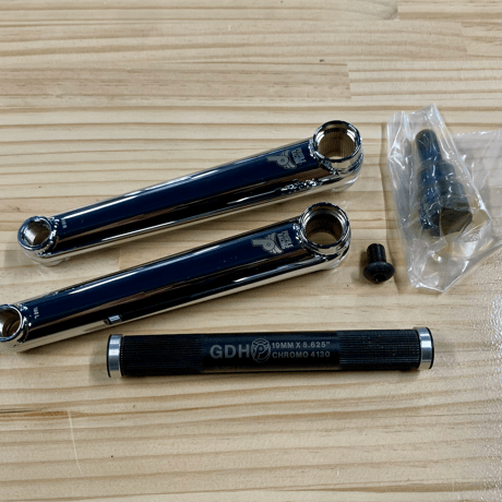 PRO/F BMX RHD CRANK WO/BB 5-5/8" Cr CP 160mm