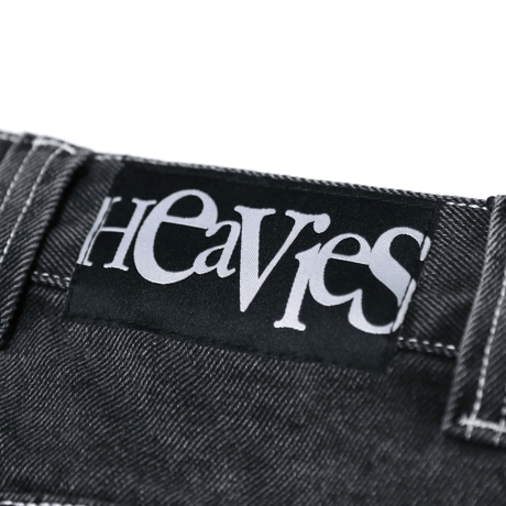 Heavies Jeans M Washed Black