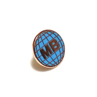MOTO-BUNKA - Earth Logo Pin Badge