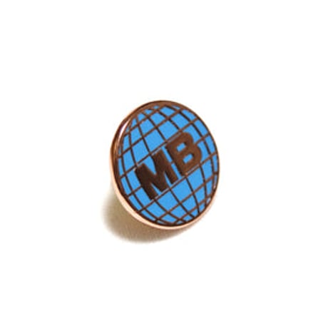 MOTO-BUNKA - Earth Logo Pin Badge