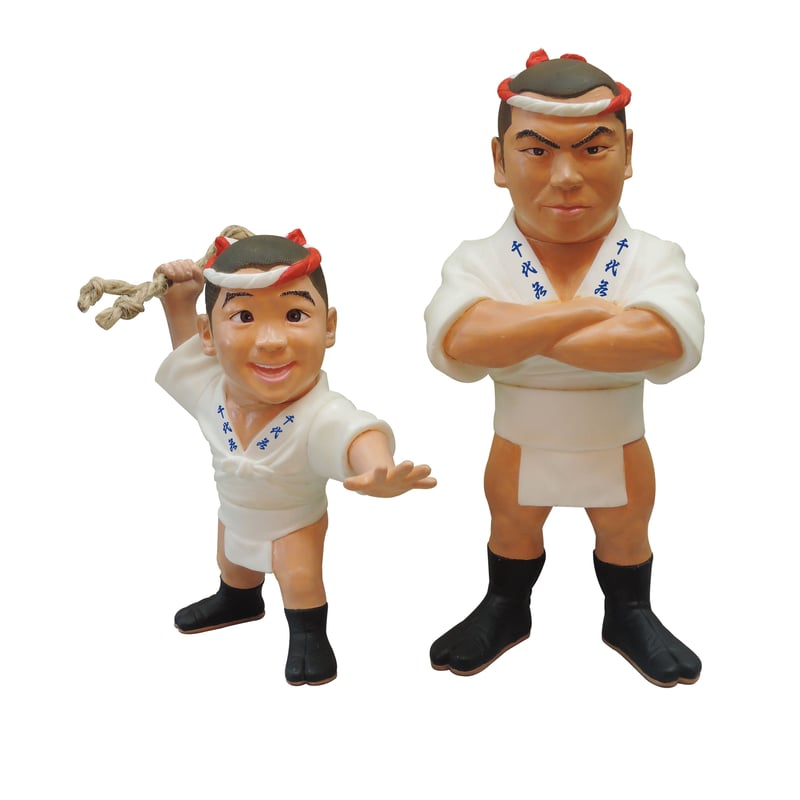 博多祇園山笠親子フィギュアセット【千代流Ver】 | Fcollection