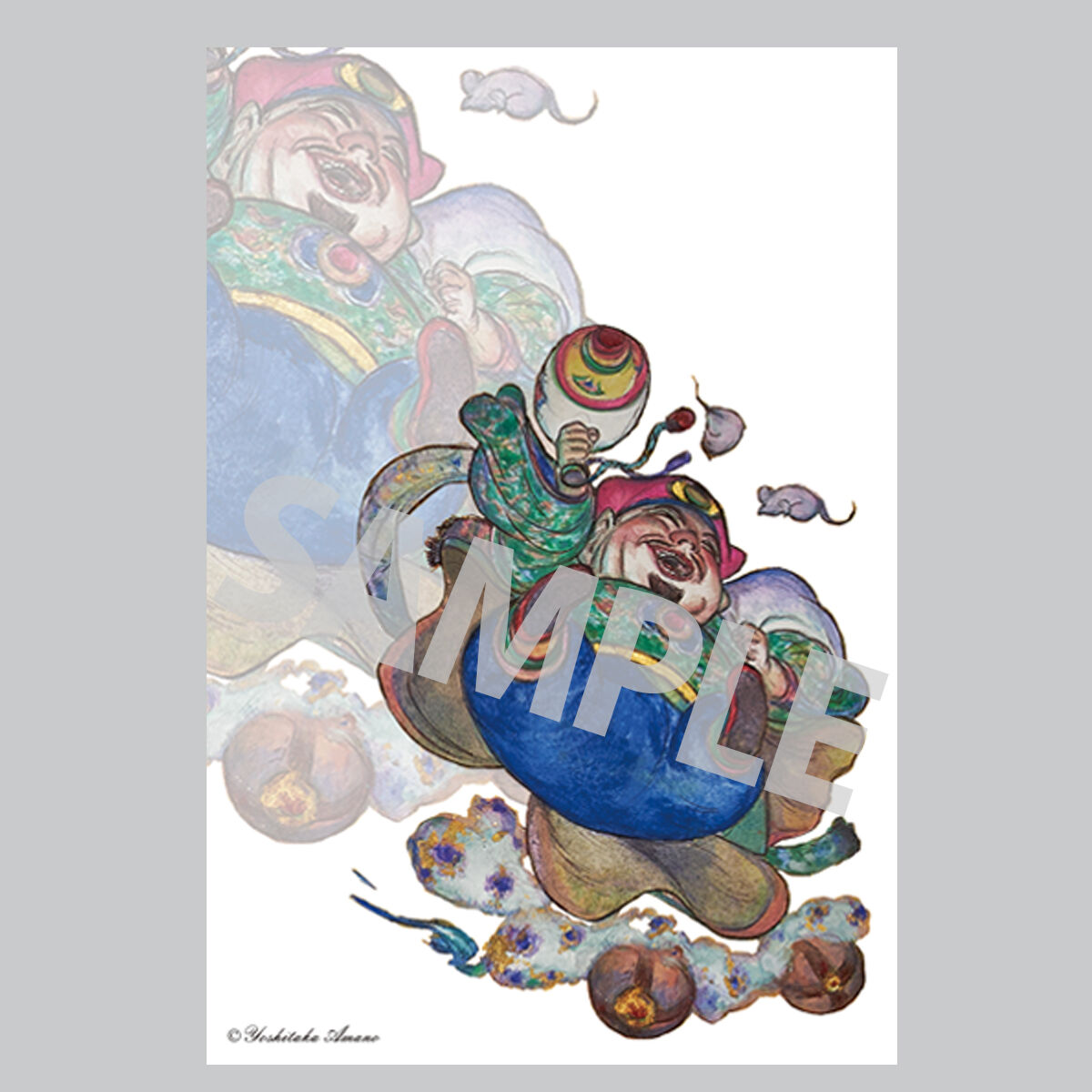 法華経画」ポストカードセット（5種） （4部までの注文はこちら