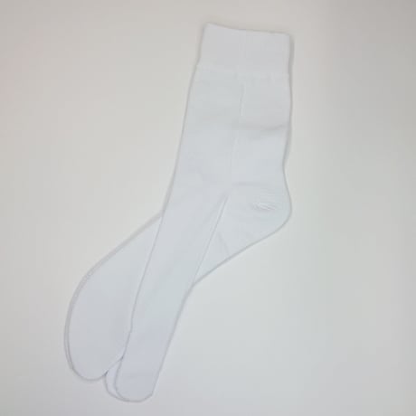 表糸 綿100％　足袋ソックス　カラー：ホワイトのみ　サイズ：22~24㎝