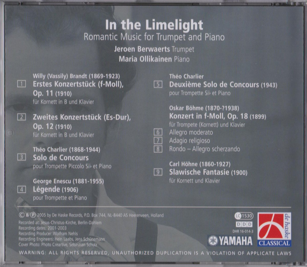 ☆item188 イェルーン・ベルヴァールツ Jeroen Berwaerts CD “イン・