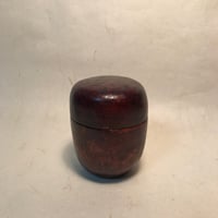 瞳堂作　柿渋塗中棗