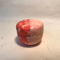 瞳堂作　雲錦平棗