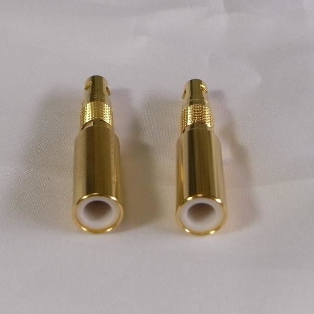 LEMO−RCA変換コネクタ 白赤ペア オールド・マークレビンソン用 | TONACTIV