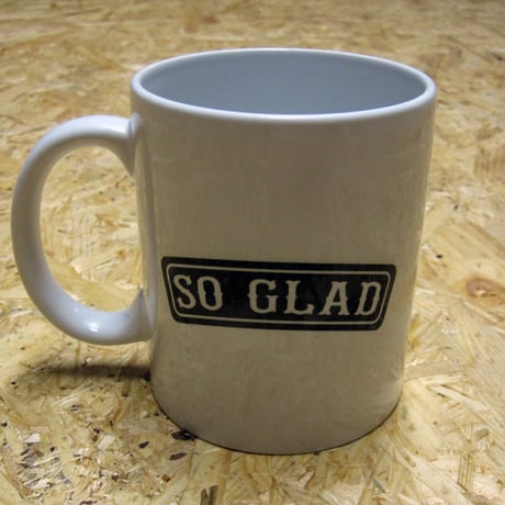 So Glad MUG LOGO Black