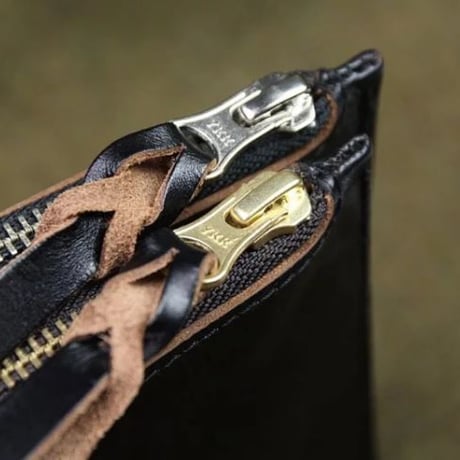 CLASSIC TEA CORE LEATHER CARD & COIN HOLDER WALLET