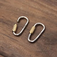 Mini industrial style keyring