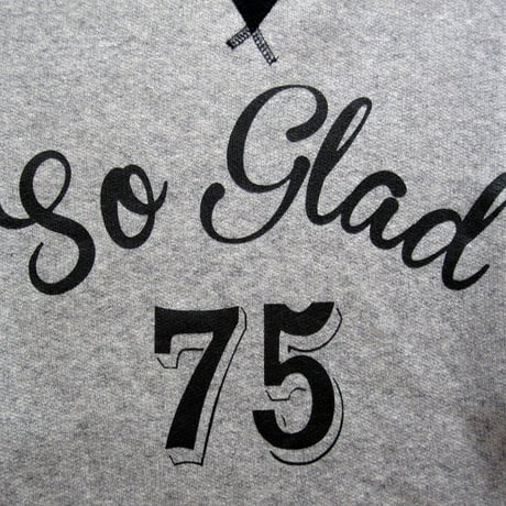 So Glad Vintage French Terry Sweat V・H×Black
