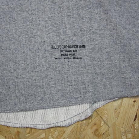 So Glad  Cut-Off Crew Neck Sweat Gray
