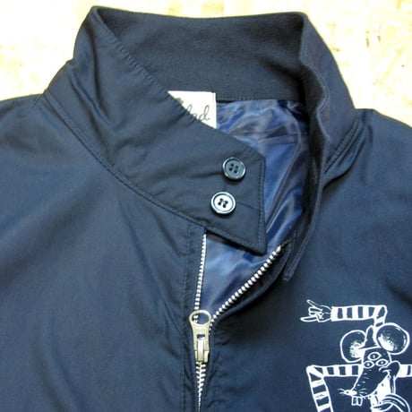 Monster in Hat Swing Top Navy