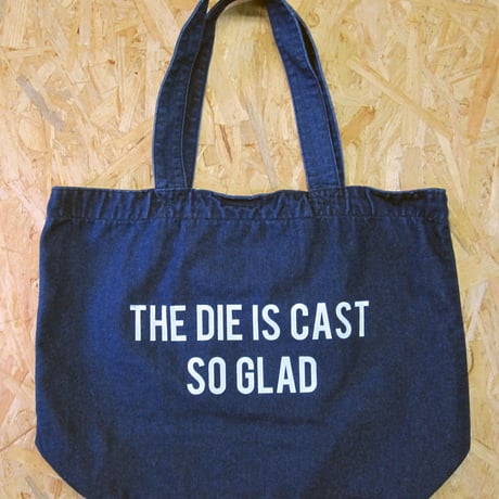 So Glad Denim Large Tote Bag