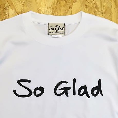 So Glad Logo L/S TEE A