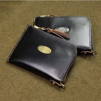 CLASSIC TEA CORE LEATHER CARD & COIN HOLDER WALLET