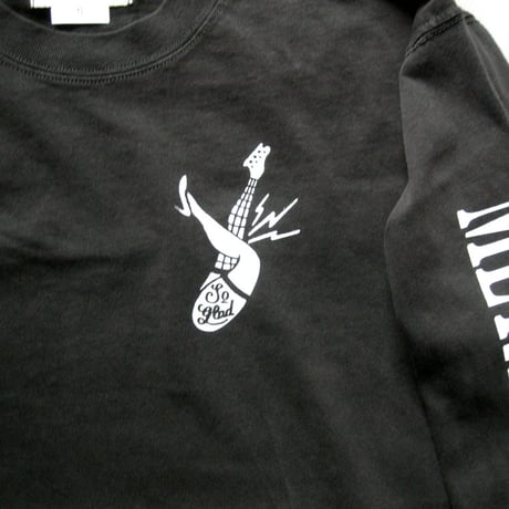 Guitar Female Leg Pigmento Dye L/S TEE
