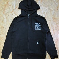 Thrills! Spills! Zip Parka Black