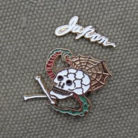 "SKULL SNAKE" Souvenir Pin Set