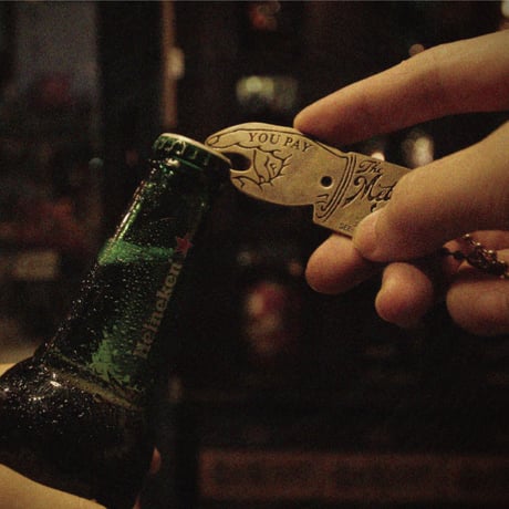 ''You Pay'' opener Key Ring