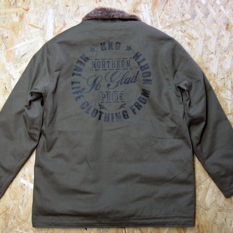 So Glad N-1 Jacket Kahki