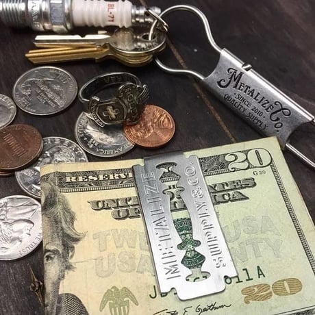 "BLADE" Vintage Money Clip