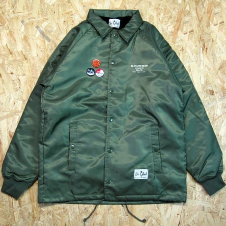 So Glad Coach Jacket Kahki