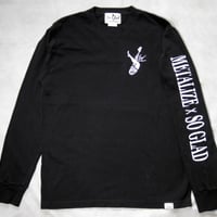 Guitar Female Leg Pigmento Dye L/S TEE
