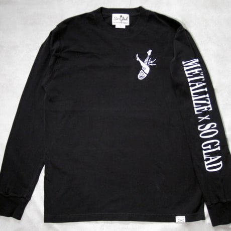 Guitar Female Leg Pigmento Dye L/S TEE
