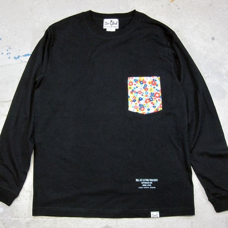 Flower Pocket L/S TEE