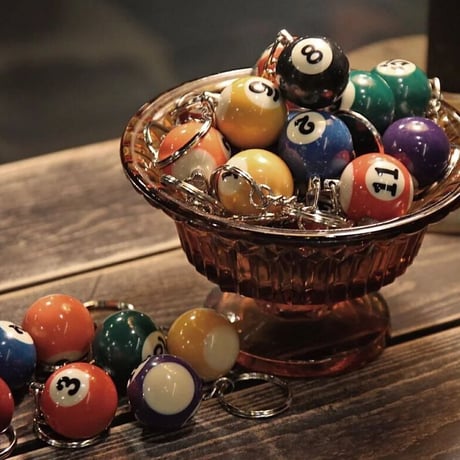 8 Ball Keyching