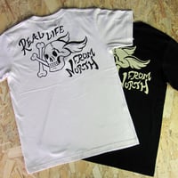 REAL LIFE SKULL TEE