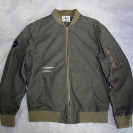 So Glad Military Zip Shirt