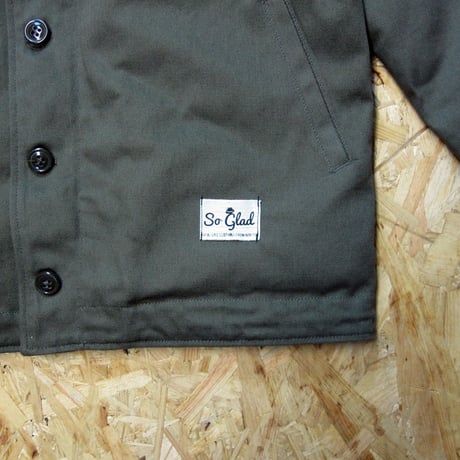 So Glad N-1 Jacket Kahki