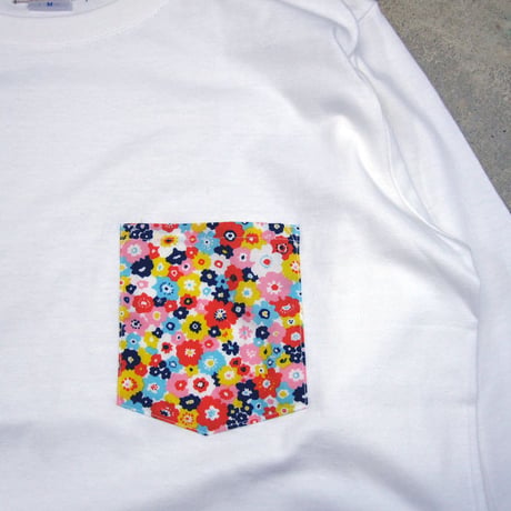 Flower Pocket L/S TEE