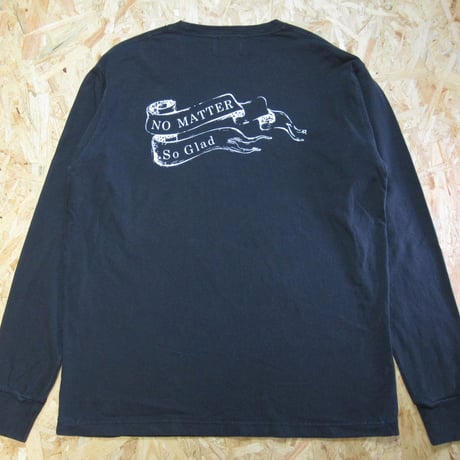 No Matter Pigmento Dye L/S TEE V・Black