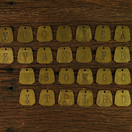 Lucky Brass Tag