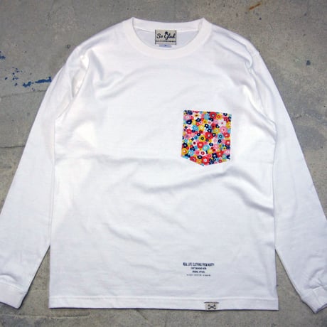 Flower Pocket L/S TEE