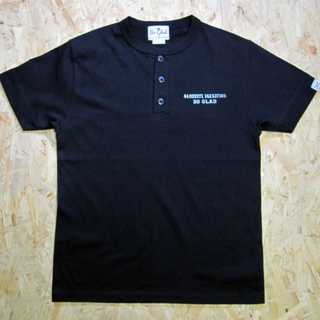 So Glad Henry Neck TEE