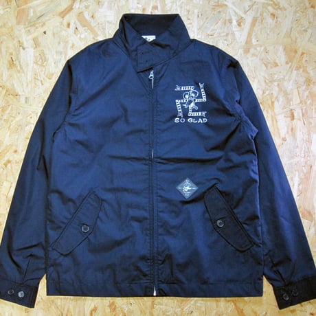Monster in Hat Swing Top Navy
